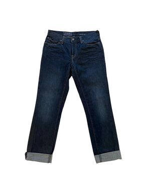 Hilfiger men jeans Premium strong 100% cotton slim straight dark blue size 32